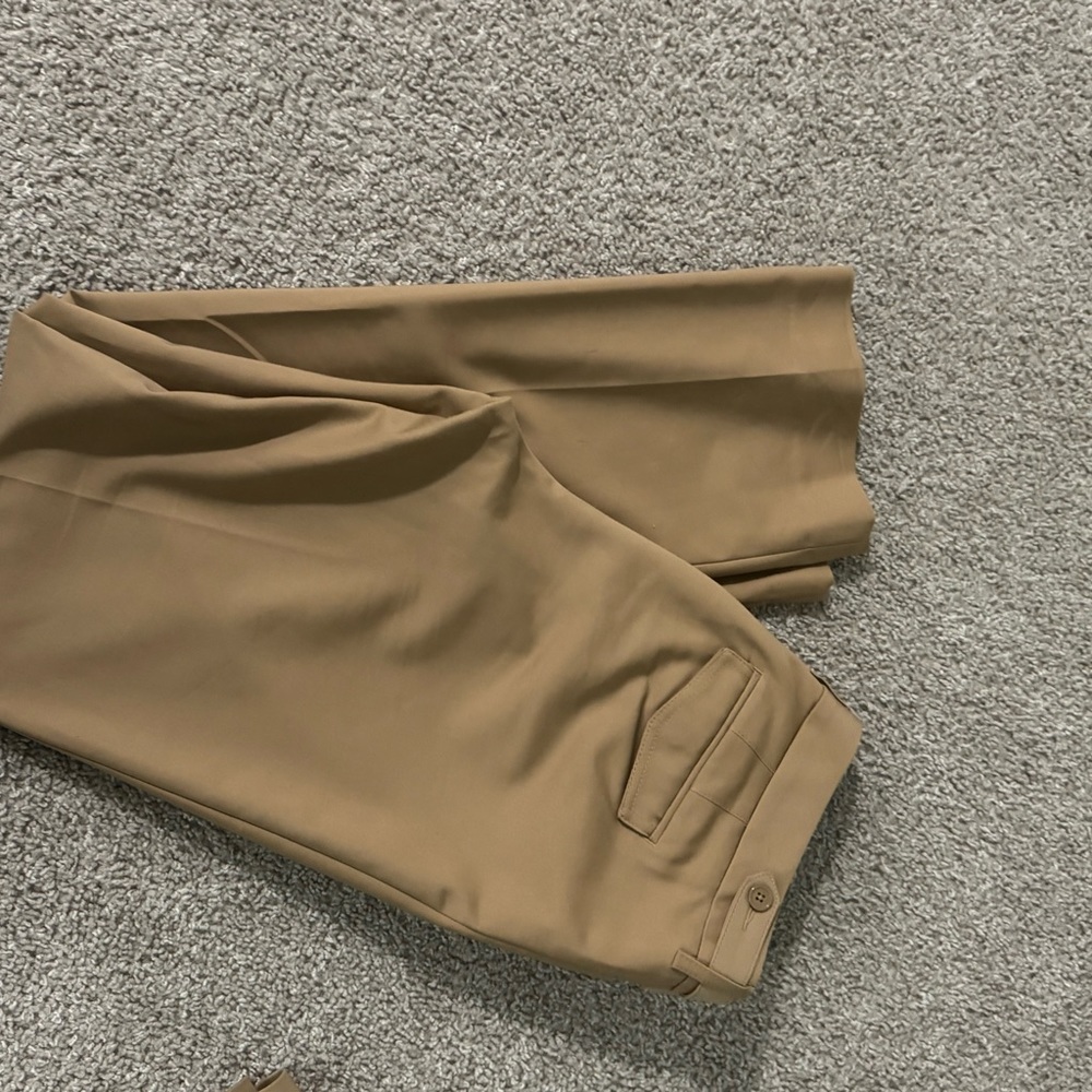 EXPRESS - Tan Trousers - Size 12R - Picture 4 of 5